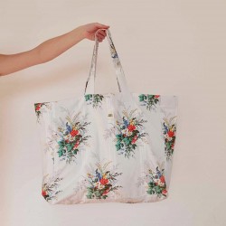 MAXI TOTE BAG FLEURI
