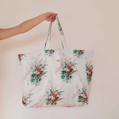 MAXI TOTE BAG FLEURI