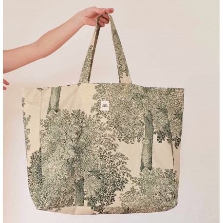 MAXI TOTE BAG MOTIFS ARBRE