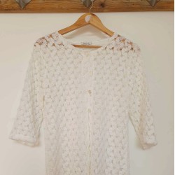 Gilet blanc Damart