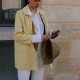 Trench jaune pâle
