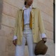 Trench jaune pâle
