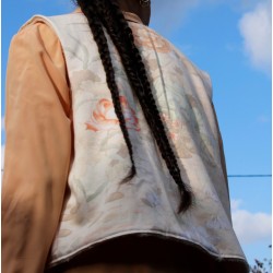 Gilet écru