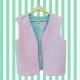 Gilet de berger rose pâle