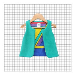 Gilet de berger enfant - Vert