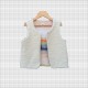 Gilet de berger enfant - Beige