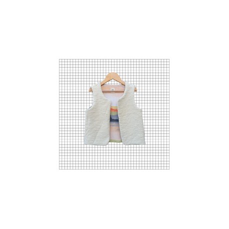 Gilet de berger enfant - Beige